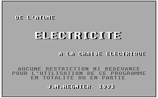 Électricité — screenshot 1
